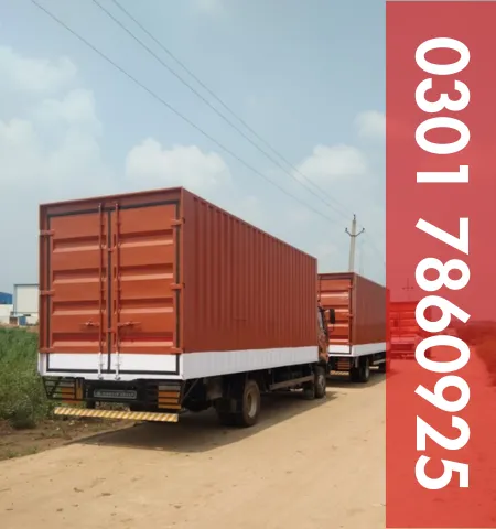 Khan 24 FT Container For Rent In Lahore Islamabad Karachi - 24FT Storage Container Rental - 24FT Container Hire Near Me